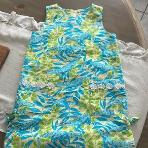 Lilly Pulitzer white label toddler dress